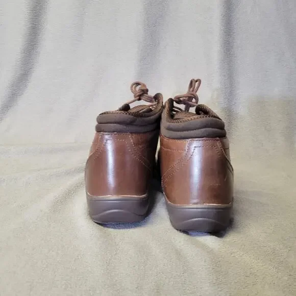OrthoFeet Shoes Womens Brown 10 5 W Leather Comfort - Picture 4 of 10
